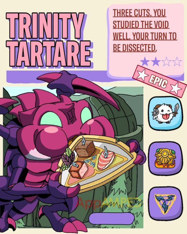 Wild Rift - Feed Cho'Chat - Trinity Tartare - Epic Dish