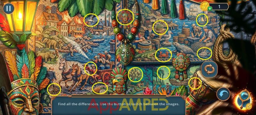 Adventure Seekers 2 - Restless Waters - Chapter 1 Inside the Elder's House Differences