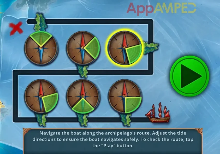 Adventure Seekers 2 - Restless Waters - Chapter 4 Ship's Deck Tide Chart Puzzle
